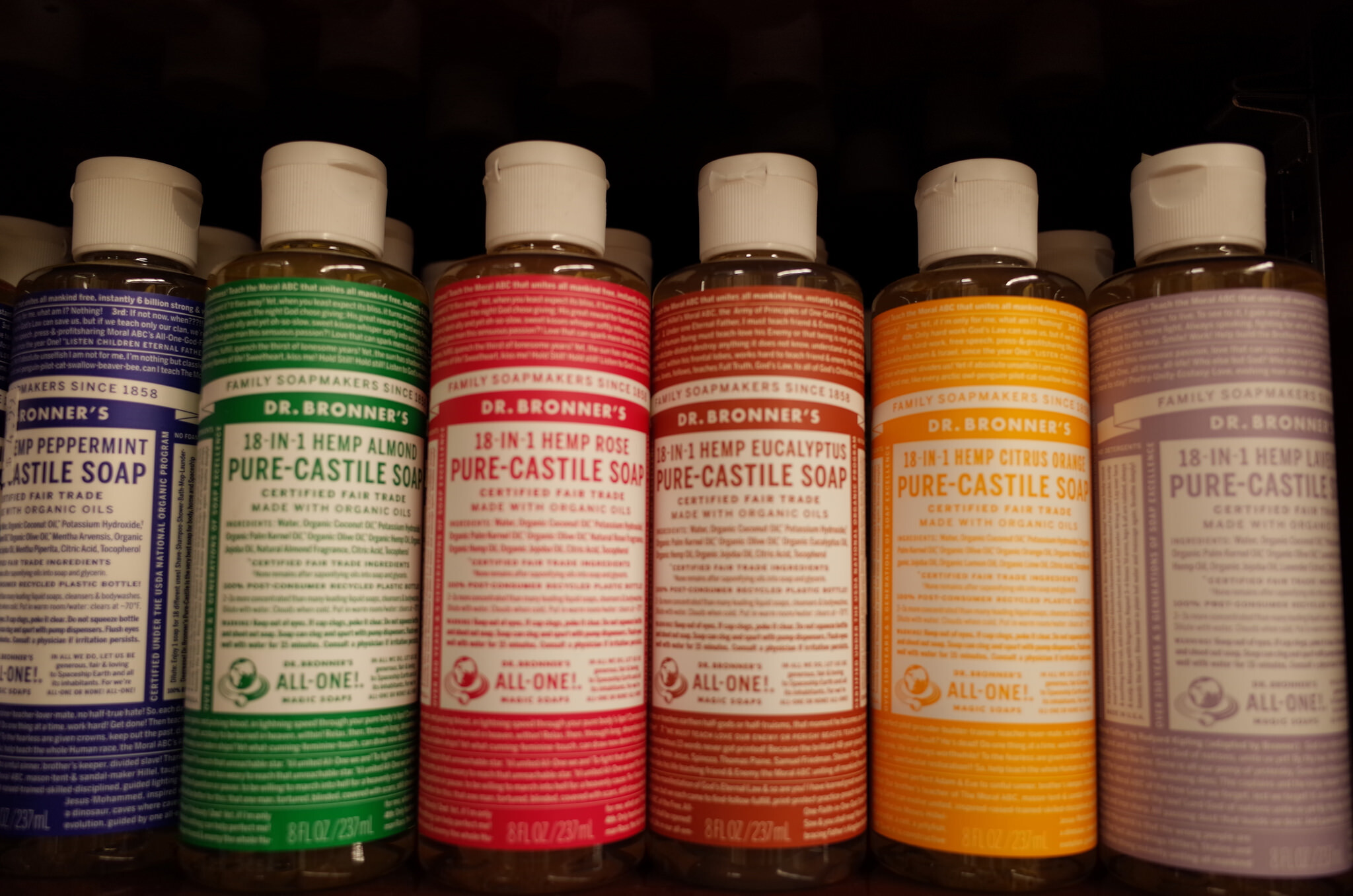 dr bronners biodegradable soup personal hygiene while backpacking