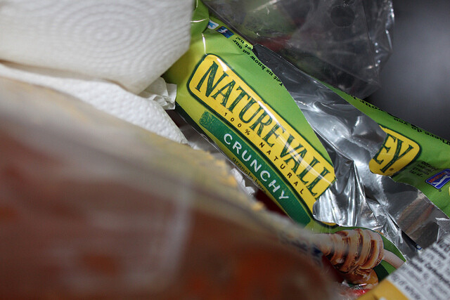 granola bar wrapper
