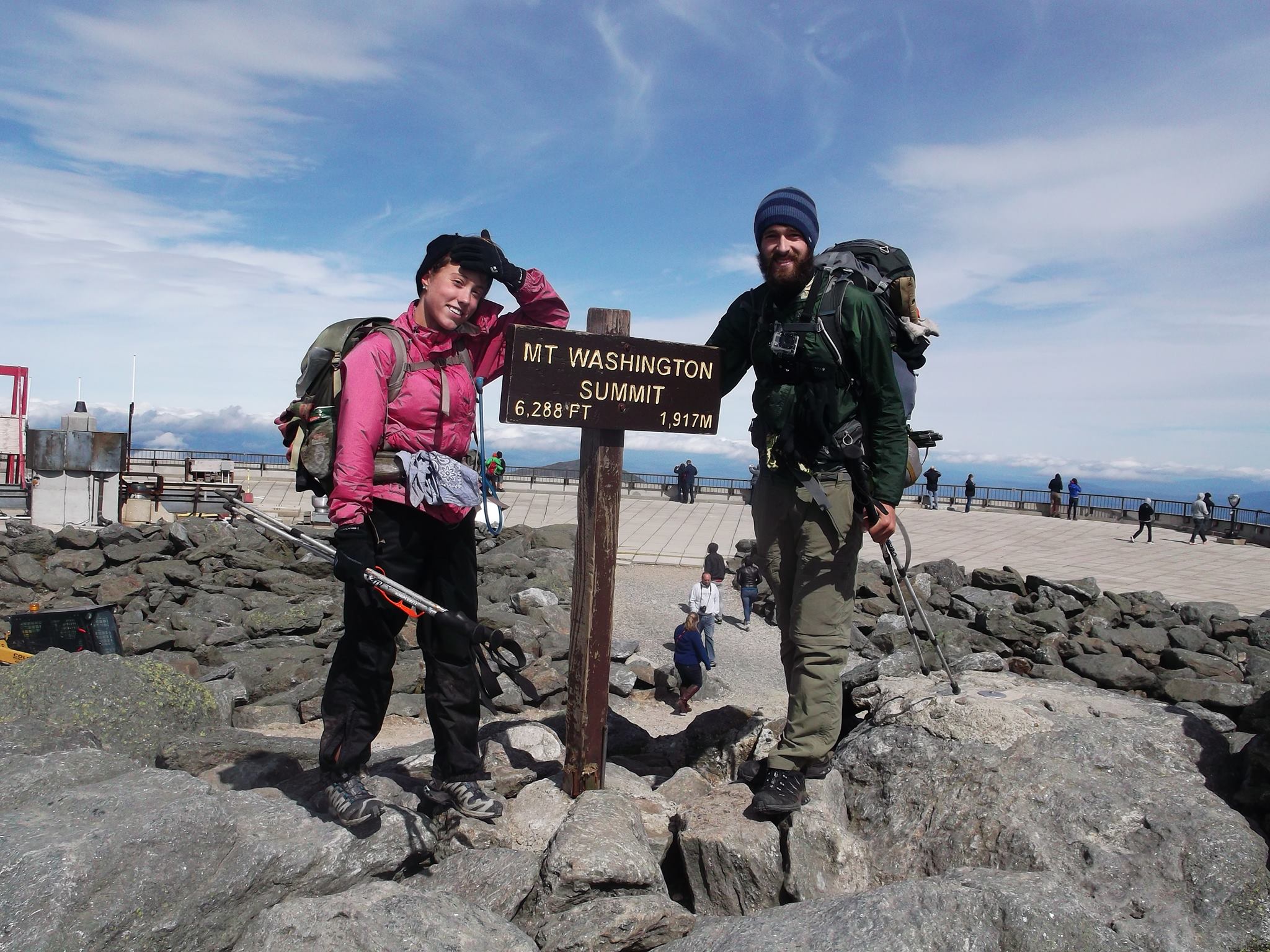 Hiking Together Mount Washington, New Hampshire