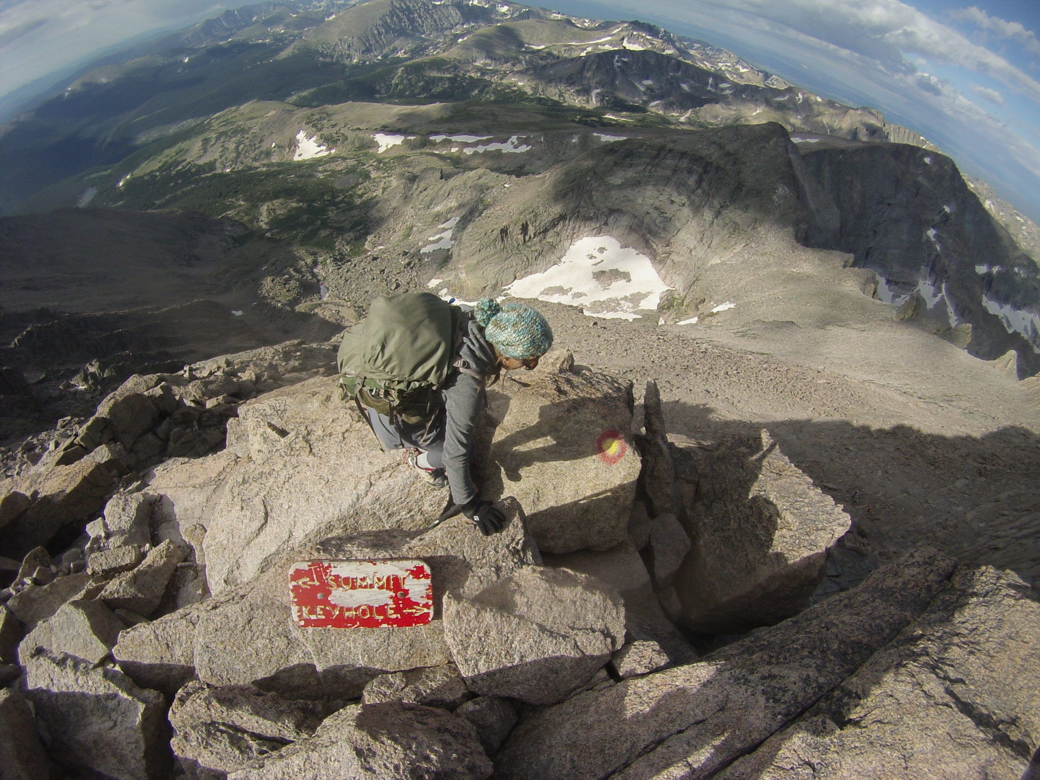 beanie gloves warm accessories hiking in autumn fall season