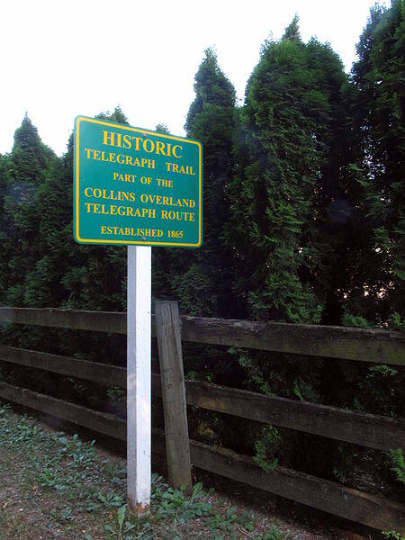 Telegraph trail - Trail Marker