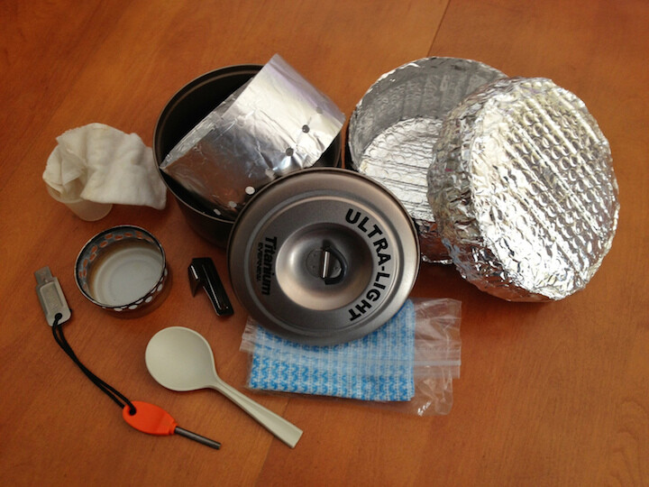 post, pot cozy and windscreen