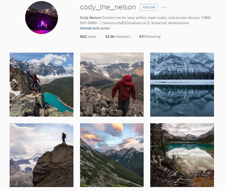 cody the nelson on instagram @cody_the_nelson