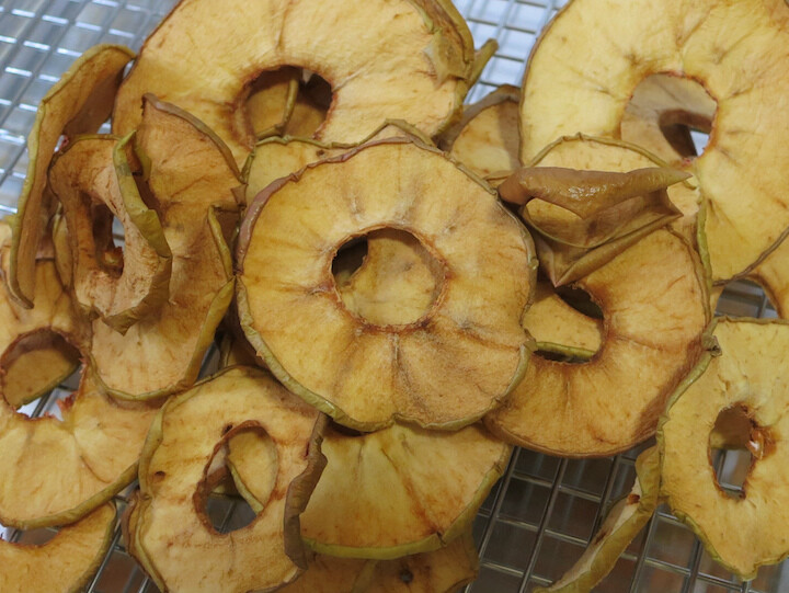 dehydrated apples