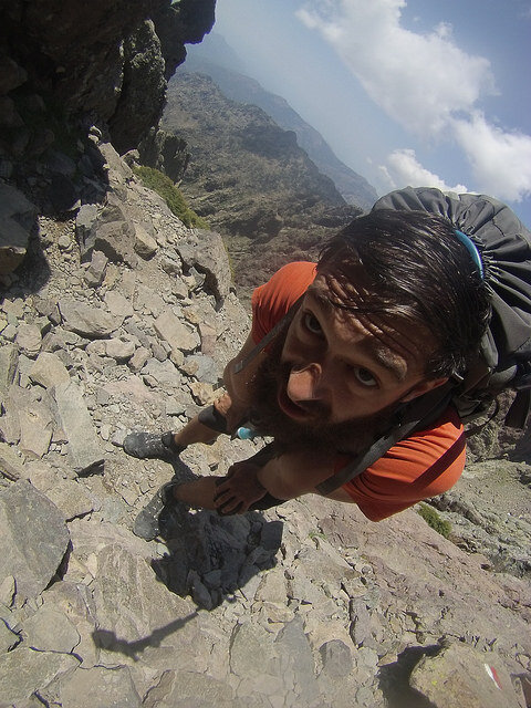 hiking Cirque du Solitude in Corsica