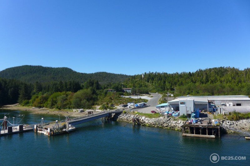 The port of Bella Bella