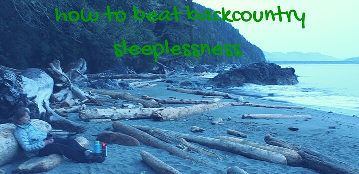 Eight tips how to beat backcountry insomnia