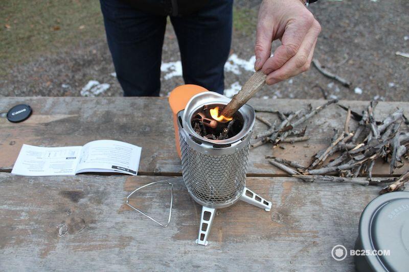 biolite lighting fire