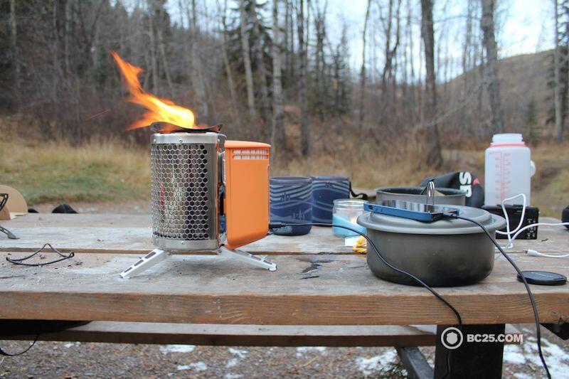 biolite stove scharing iphone 5