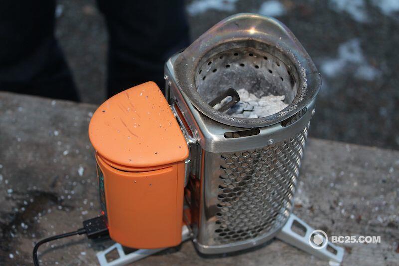 Coals are produced at the bottom.