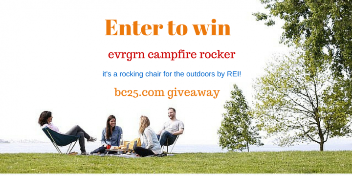 Enter to win evrgrn Campfire Rocker Chair
