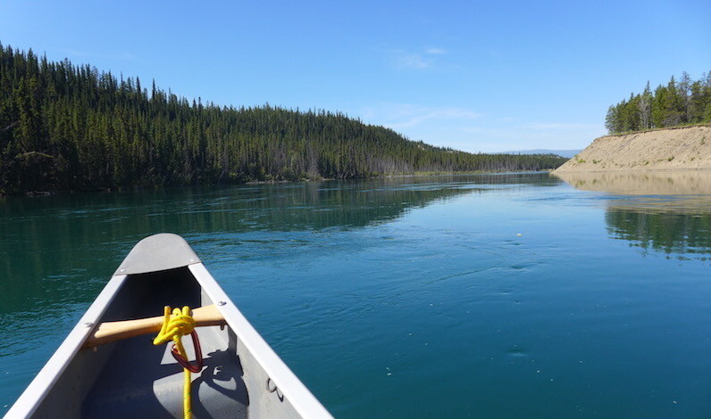 Canoeing the Yukon River