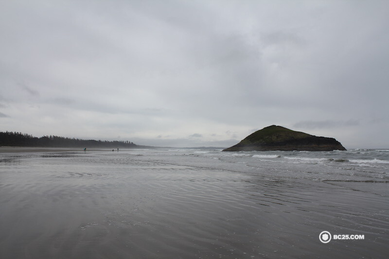 Chesterman beach in winter. Tofino, BC. 