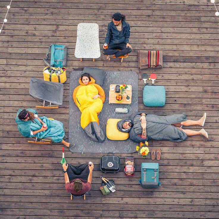 Rooftop relaxation in the city thanks to evrgrn. 