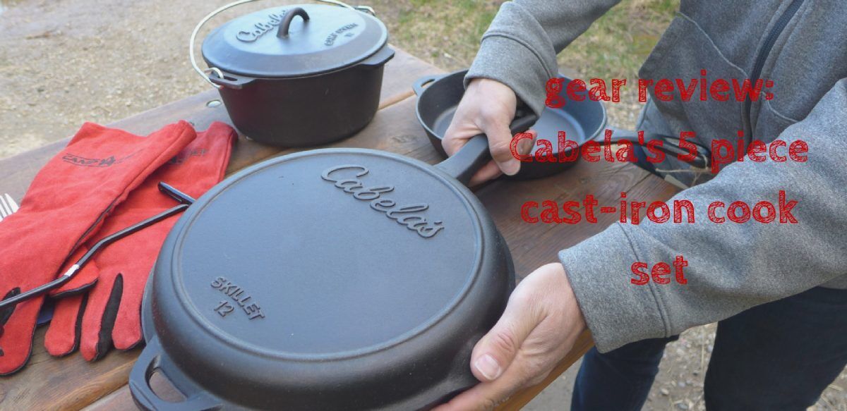 Gear Review: Cabela’s Five-Piece Cast-Iron Cookware Starter Set