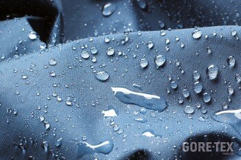 Proper moisture beading on your GoreTex jacket.