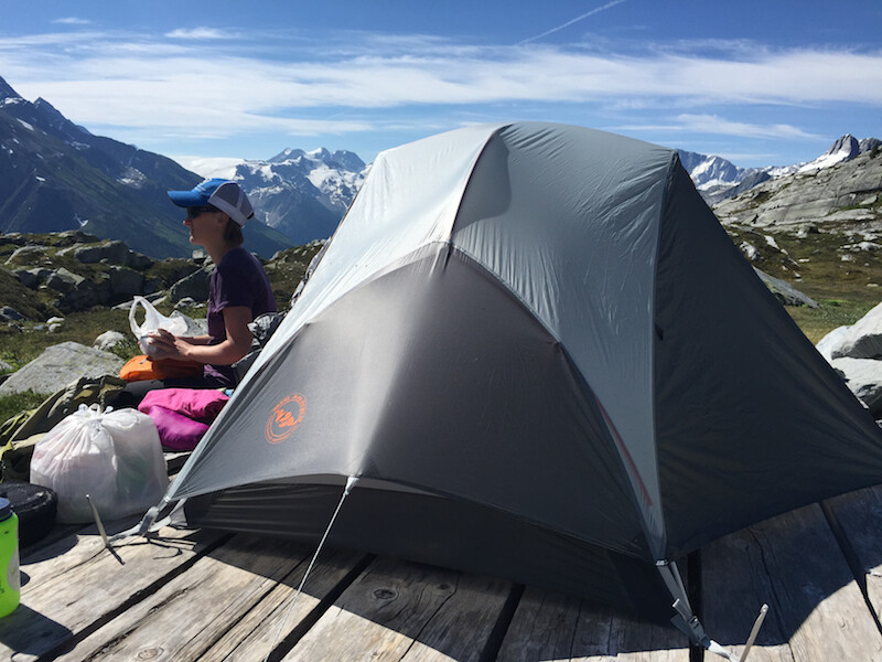 Hanging out high in the alpine at Hermit Meadows in Glacier National Park.