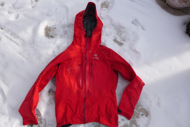 Arcteryx alpha LT jacket full view