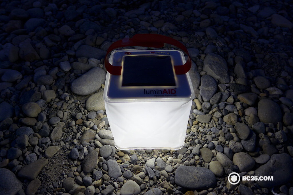 luminaid packlite nova lantern in dark bc25