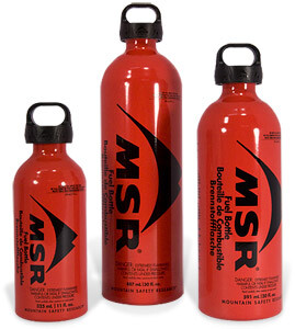 Variety of bottle sizes available