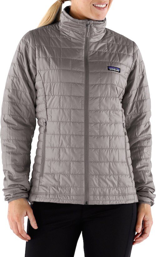 The Patagonia Nano Puff is filled with Primaloft insulation, available for men and women.