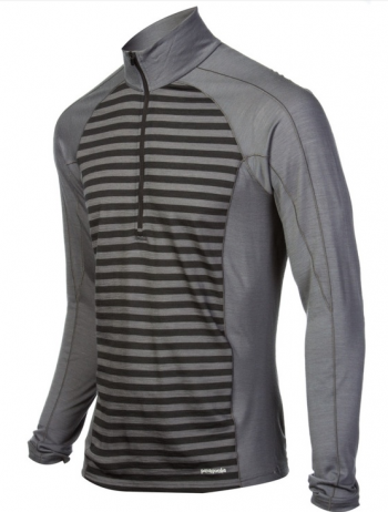 Men's Patagonia Merino 2 LW Zip-neck