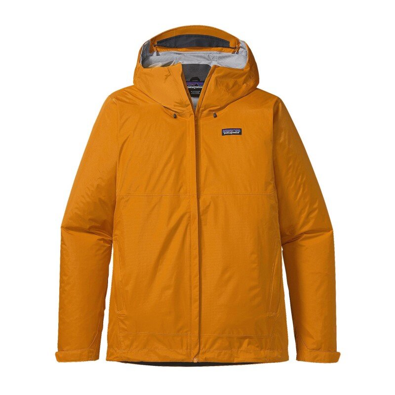 Patagonia Torrentshell jacket in Sporty Orange. Image from Patagonia.