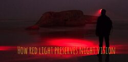 How red light headlamp preserves your night vision