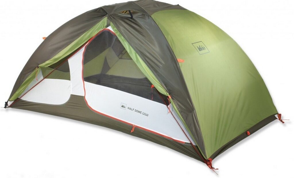 Rei half dome 2 plus tent rolled vestibule