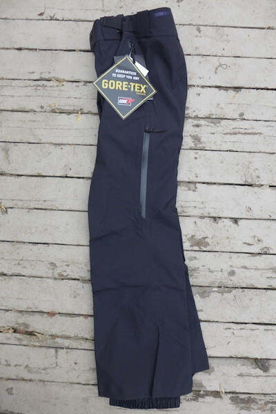 arcteryx stingray pants in black - side view