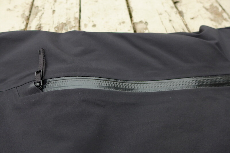 watertight side zippers for venting on arcteryx stingray pants