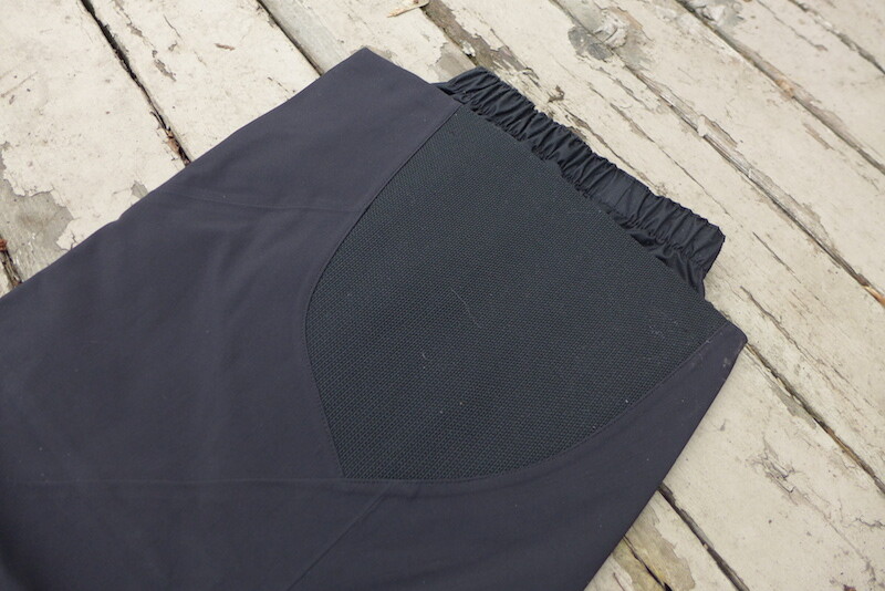 Elasticized boot cuffs and protective instep patches - arcteryx stingray pants