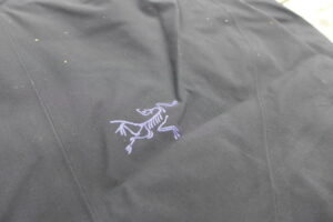stingray pants arcteryx logo