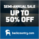 Semi-Annual Sale on now at Backcountry